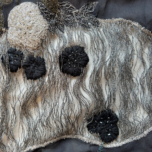 BCBG MaxAzria 100% Silk Maxi Skirt - Picture 6 of 10